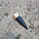 רסיס שנפל באחד מיישובי השפלה. באדיבות המצלם