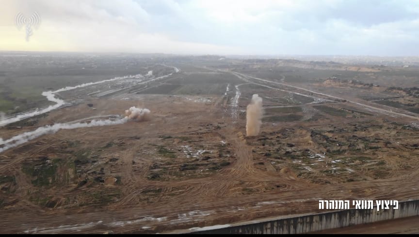 פיצוץ מנהרת חמאס