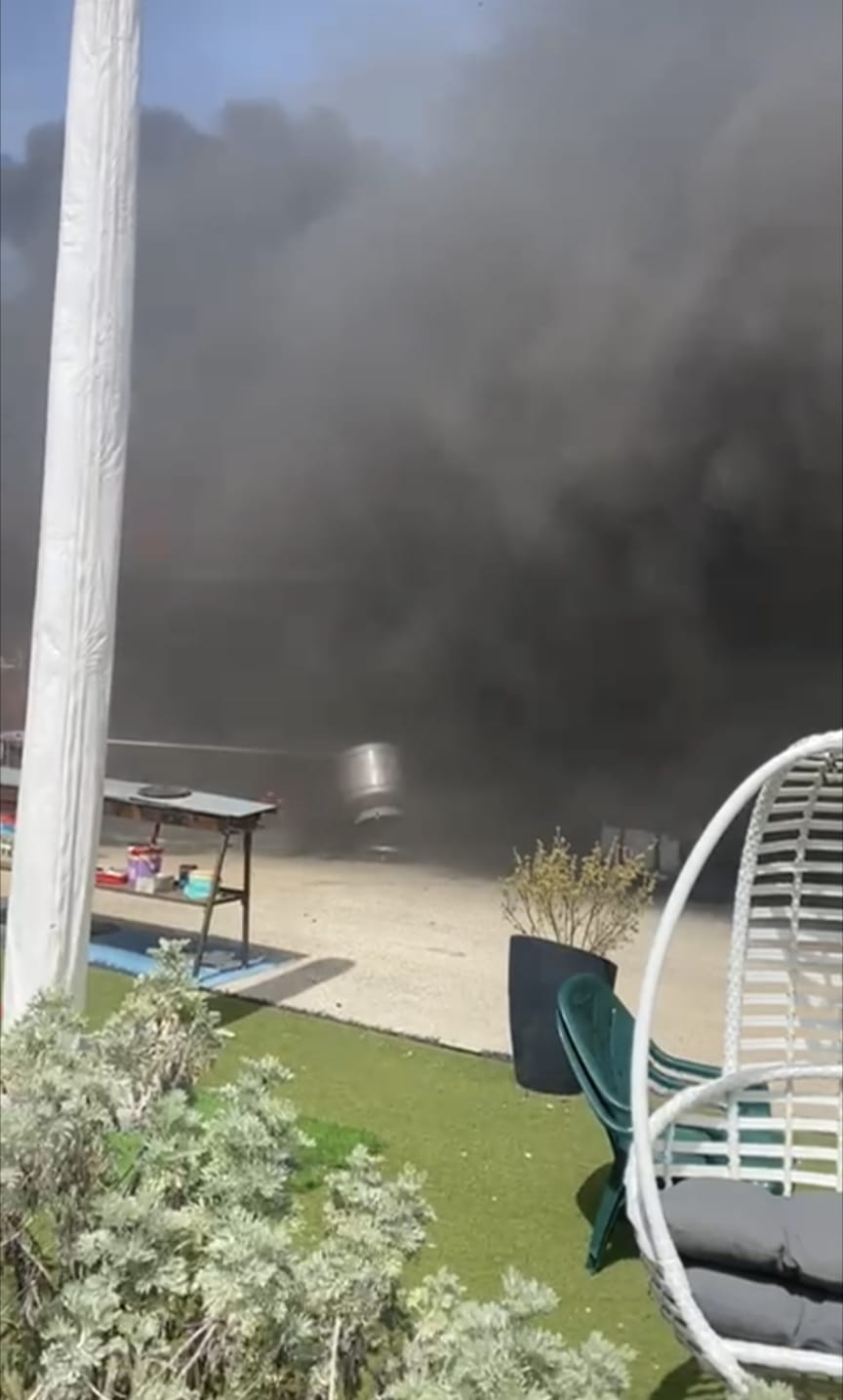 טיל מלבנון על עסק באביביים