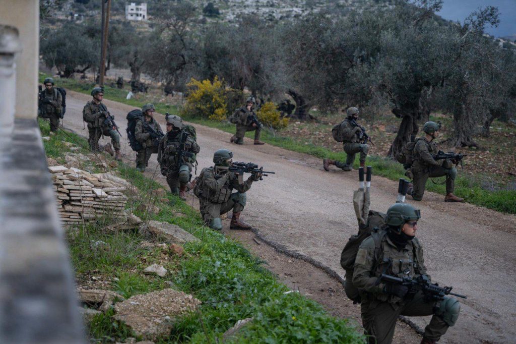 צה"ל ביהודה ושומרון צילום: דובר צה״ל