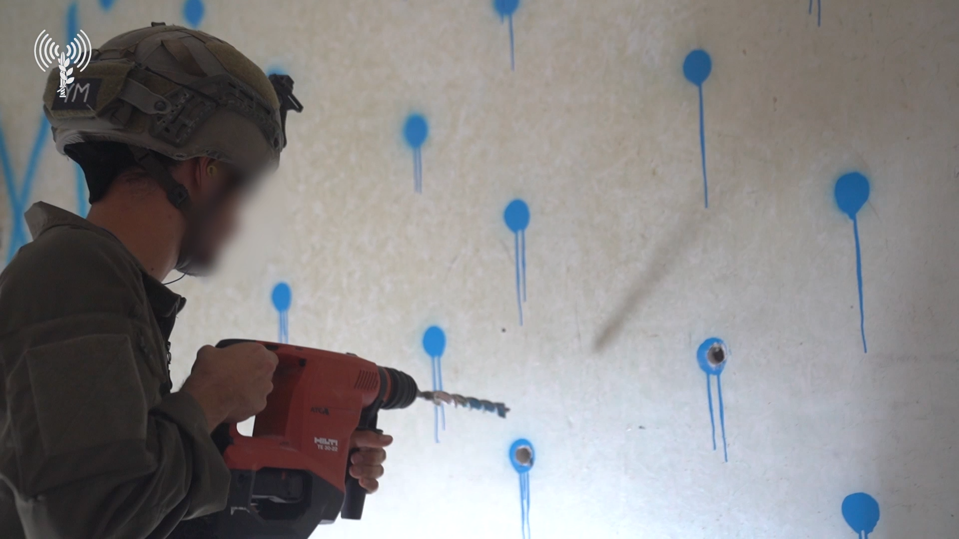 הריסת בתי 2 המחבלים בחברון צילום: דובר צה''ל
