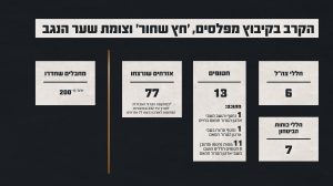  נתוני הקרב בקיבוץ מפלסים, ׳חץ שחור׳ וצומת שער הנגב
