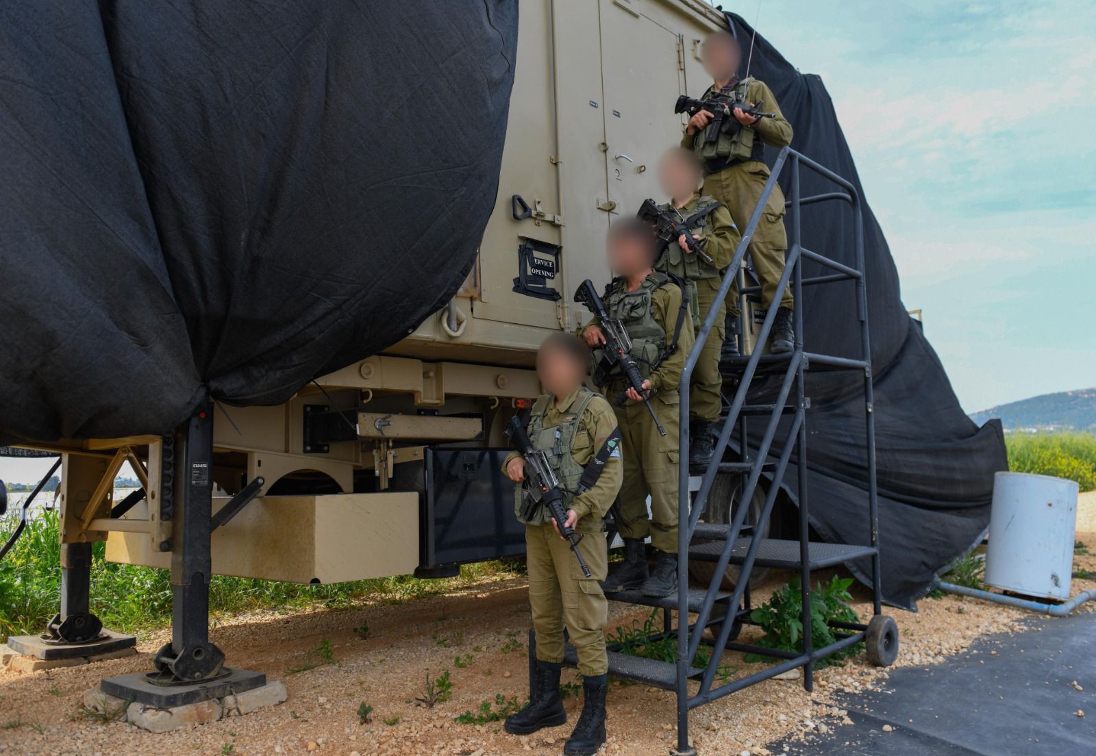 גדוד ההגנ"א הוקם מחדש - עם אמצעי יירוט שטרם נראו צילום: דובר צה''ל