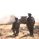 תיעוד מפעילות כוחות צה"ל ברצועת עזה צילום" דובר צה''ל