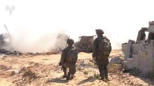 תיעוד מפעילות כוחות צה"ל ברצועת עזהצילום" דובר צה''ל