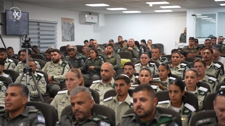 מטקס הסמכת הבוגרים. תיעוד: דוברות המשטרה.